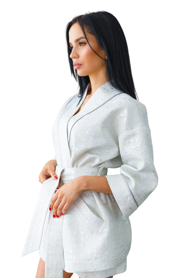 Ivory Elegance Kimono