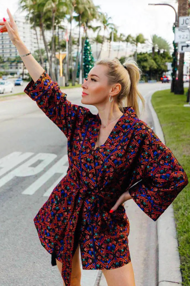 Bohemian Blossom Kimono